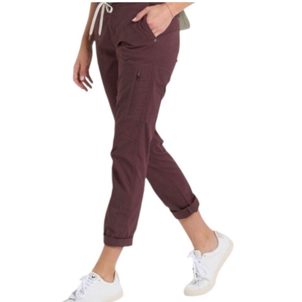 Vuori Women's Ripstop DuraTerra Pants Chestnut Brown Medium M